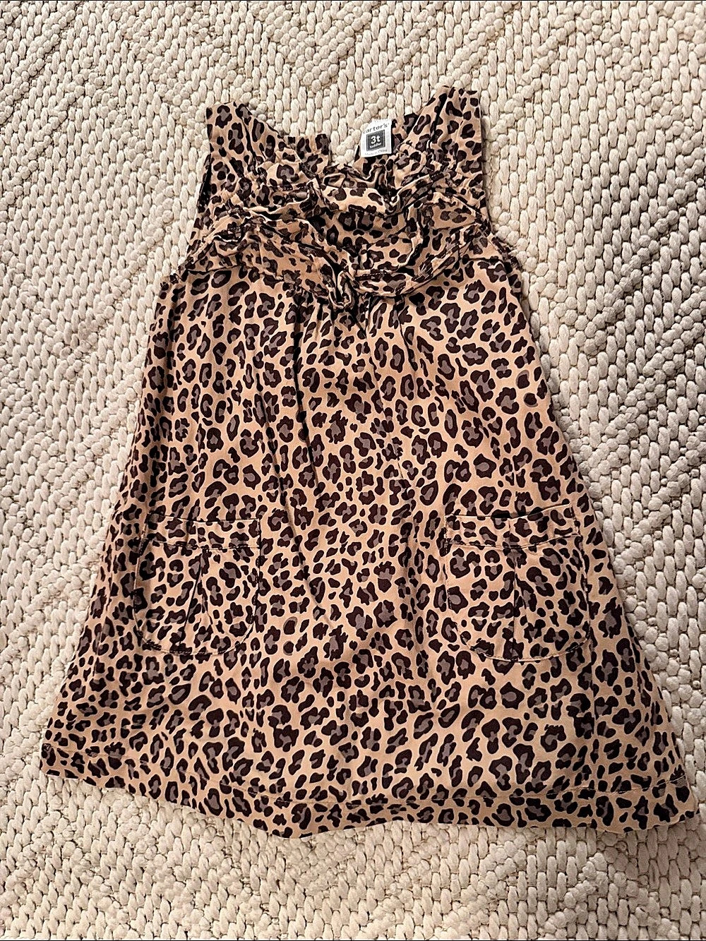 Carter's Leopard Print Casual Dress